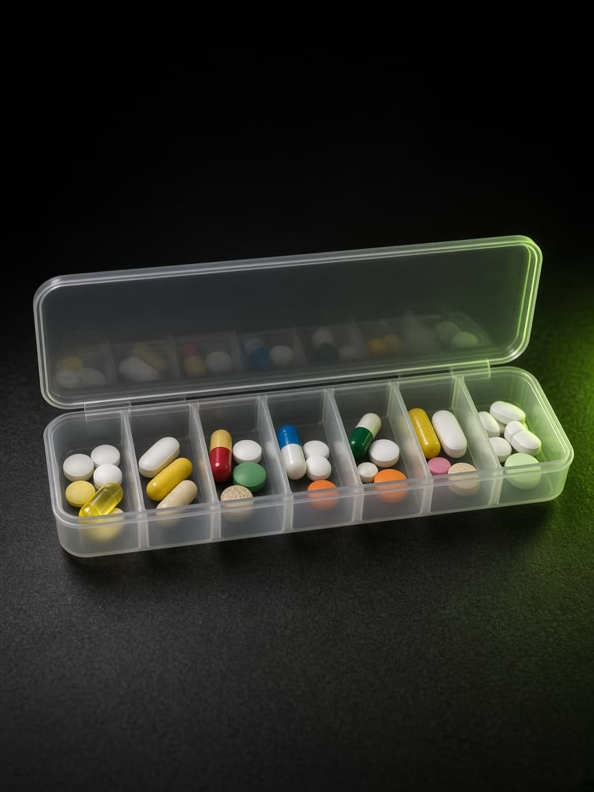 Pill Box Organizer